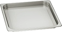Gaggenau BA220360 — Неперфорированный противень из нержавеющей стали, 5 л