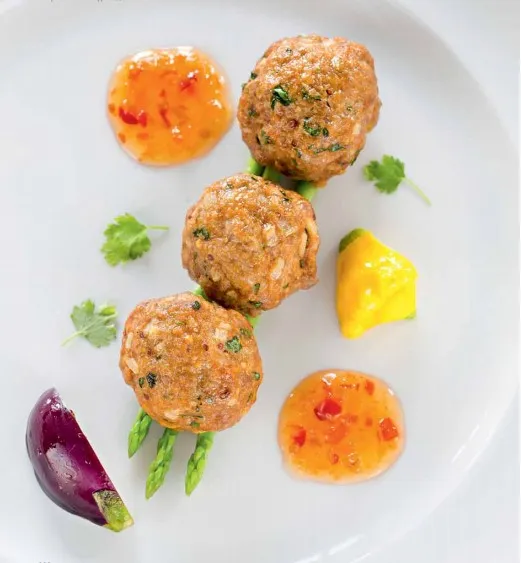 Острые мясные фрикадельки